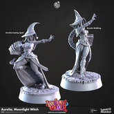 Aurelia, Moonlight Witch 3D-printed model